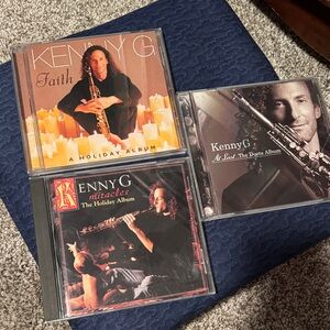 Kenny G Holiday and Duets Album Set (3)